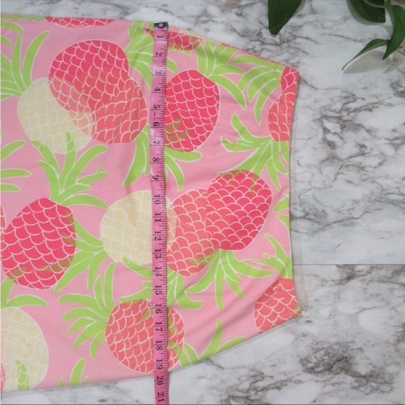 Lilly Pulitzer Vintage White Tag Pineapple Print Skirt Size 4 Petite - Picture 7 of 8